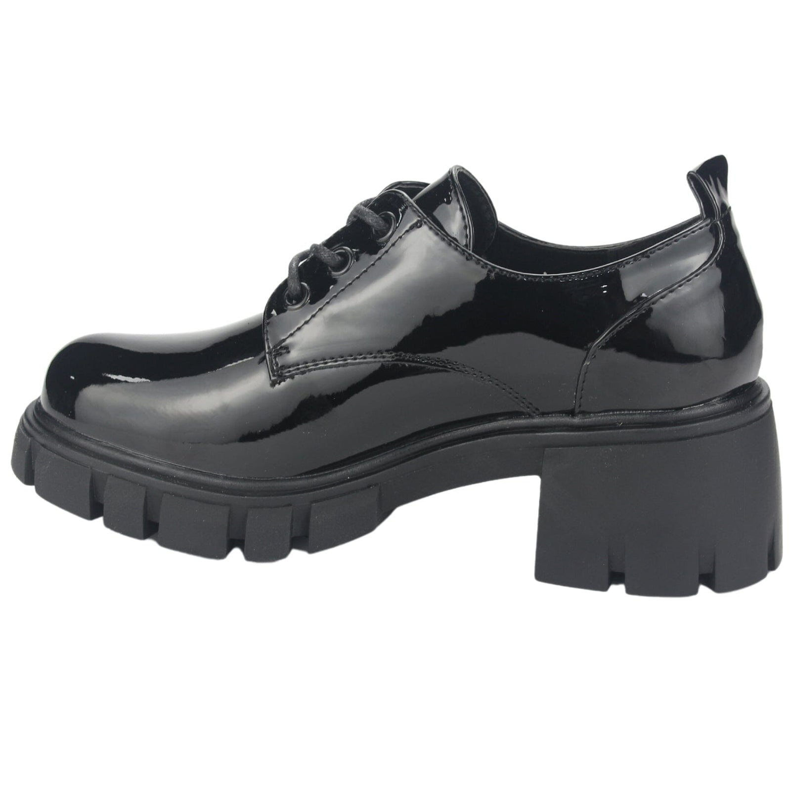 Zapato Chalada Mujer Justy-1 Negro Casual Zapatos Taco Chalada 