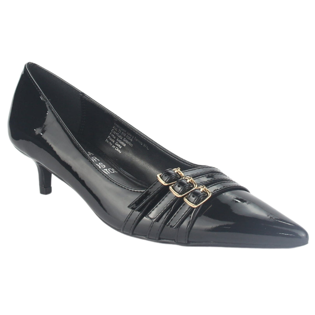Zapato Chalada Mujer Kanya-15 Negro Casual Tacones Altos Chalada 