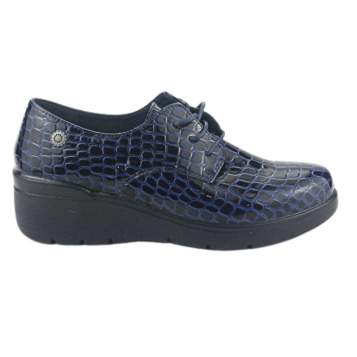 Zapato Chalada Mujer Mara-1 Azul Marino Casual Zapatillas Plataforma Chalada 