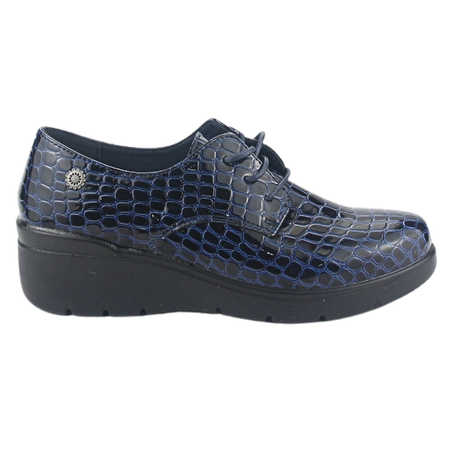 Zapato Chalada Mujer Mara-1 Azul Marino Casual Zapatillas Plataforma Chalada 