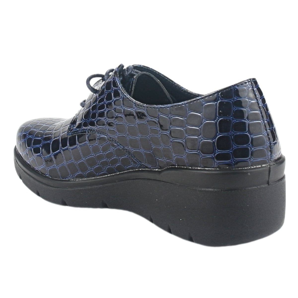 Zapato Chalada Mujer Mara-1 Azul Marino Casual Zapatillas Plataforma Chalada 