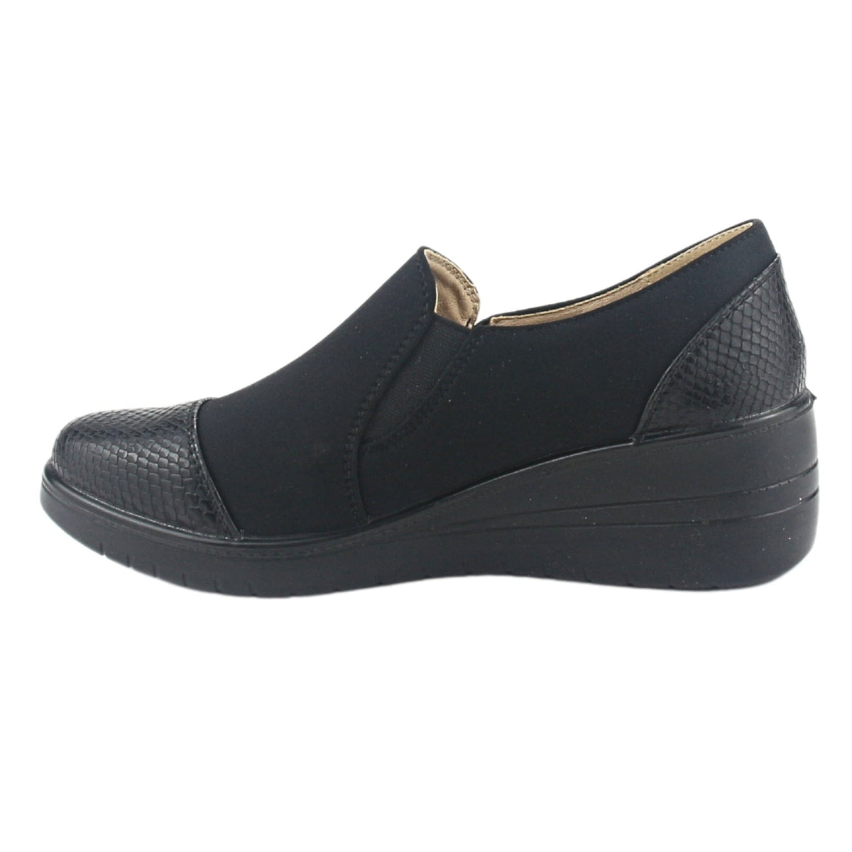 Zapato Chalada Mujer Matter-16 Negro Casual Mocasines Taco Chalada 