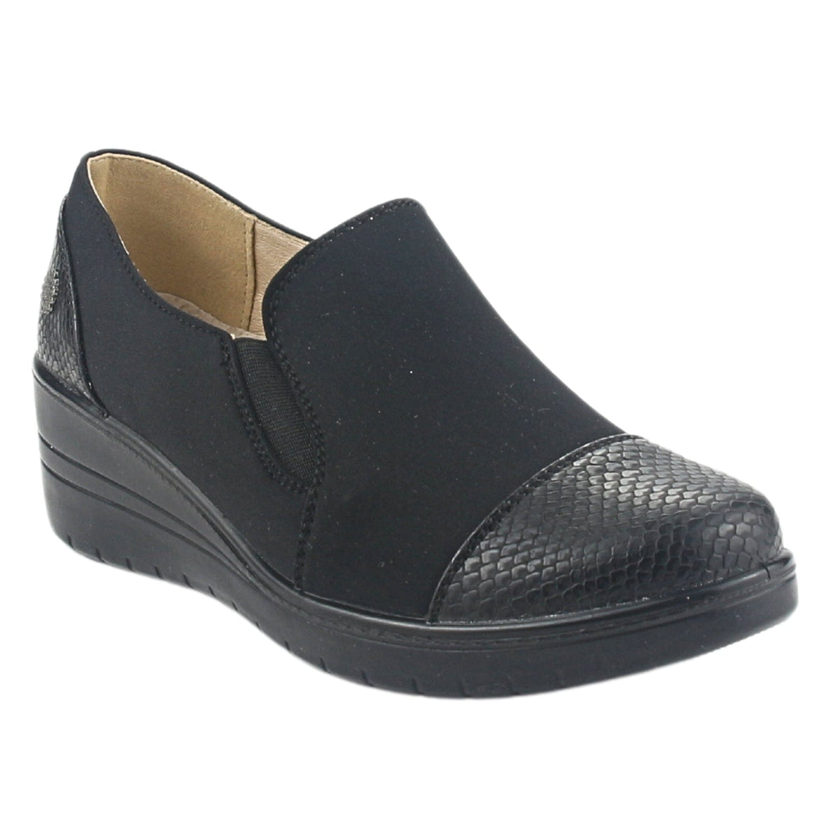Zapato Chalada Mujer Matter-16 Negro Casual Mocasines Taco Chalada 