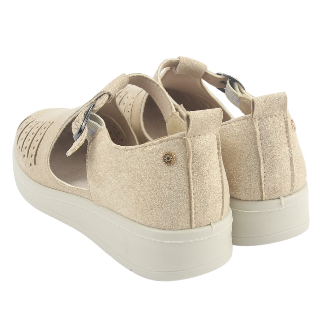 Zapato Chalada Mujer Peny-2 Beige Casual Zapatos Planos Comfort Chalada 