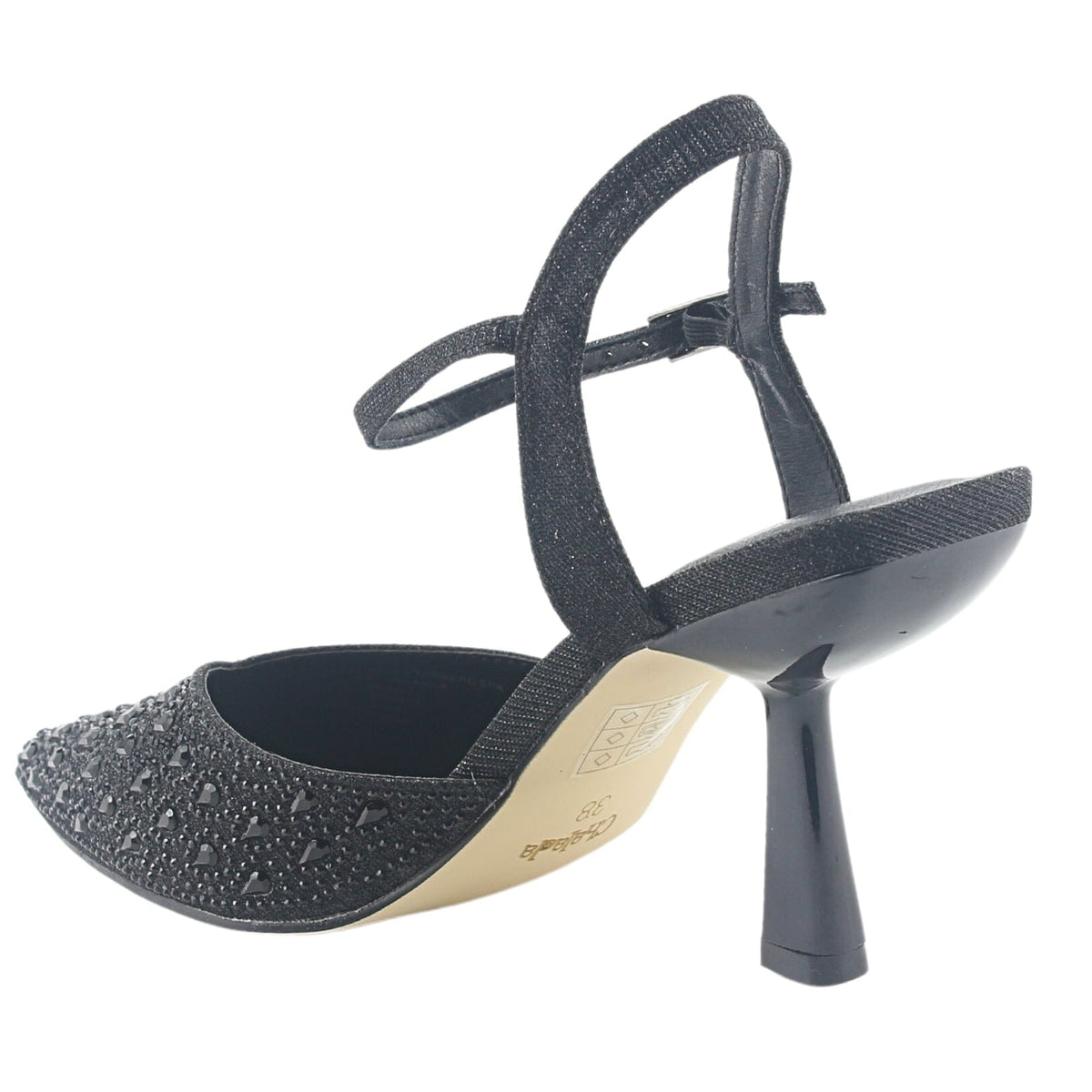 Zapato Chalada Mujer Rebi-1 Negro Moda Zapatos Taco Chalada 