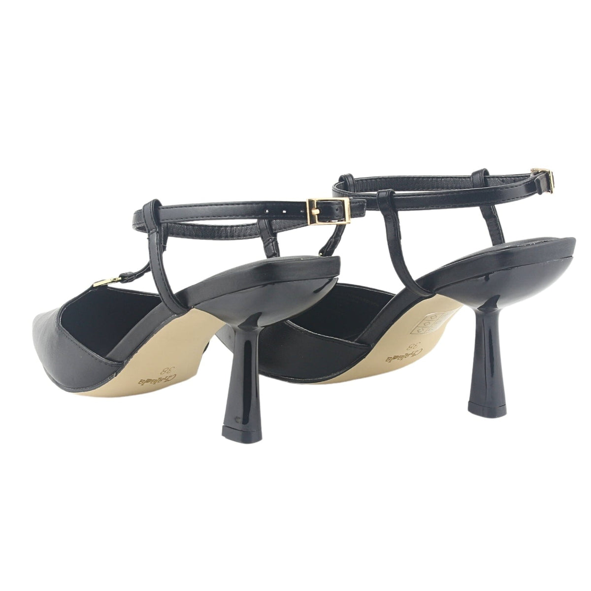 Zapato Chalada Mujer Rebi-2 Negro Moda Zapatos Taco Chalada 