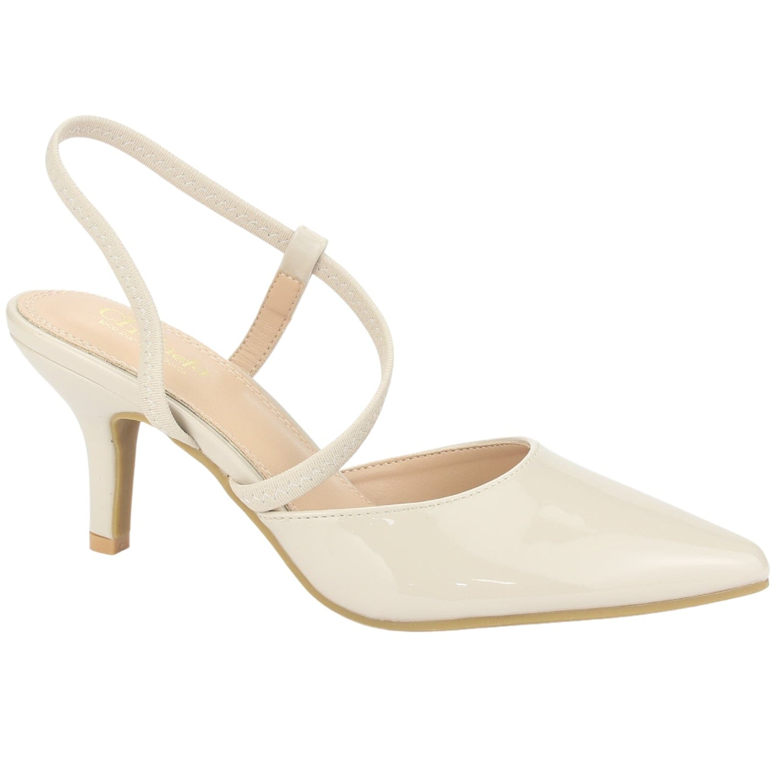 Zapato Chalada Mujer Regent-25 Nude Casual Tacones Altos Chalada 