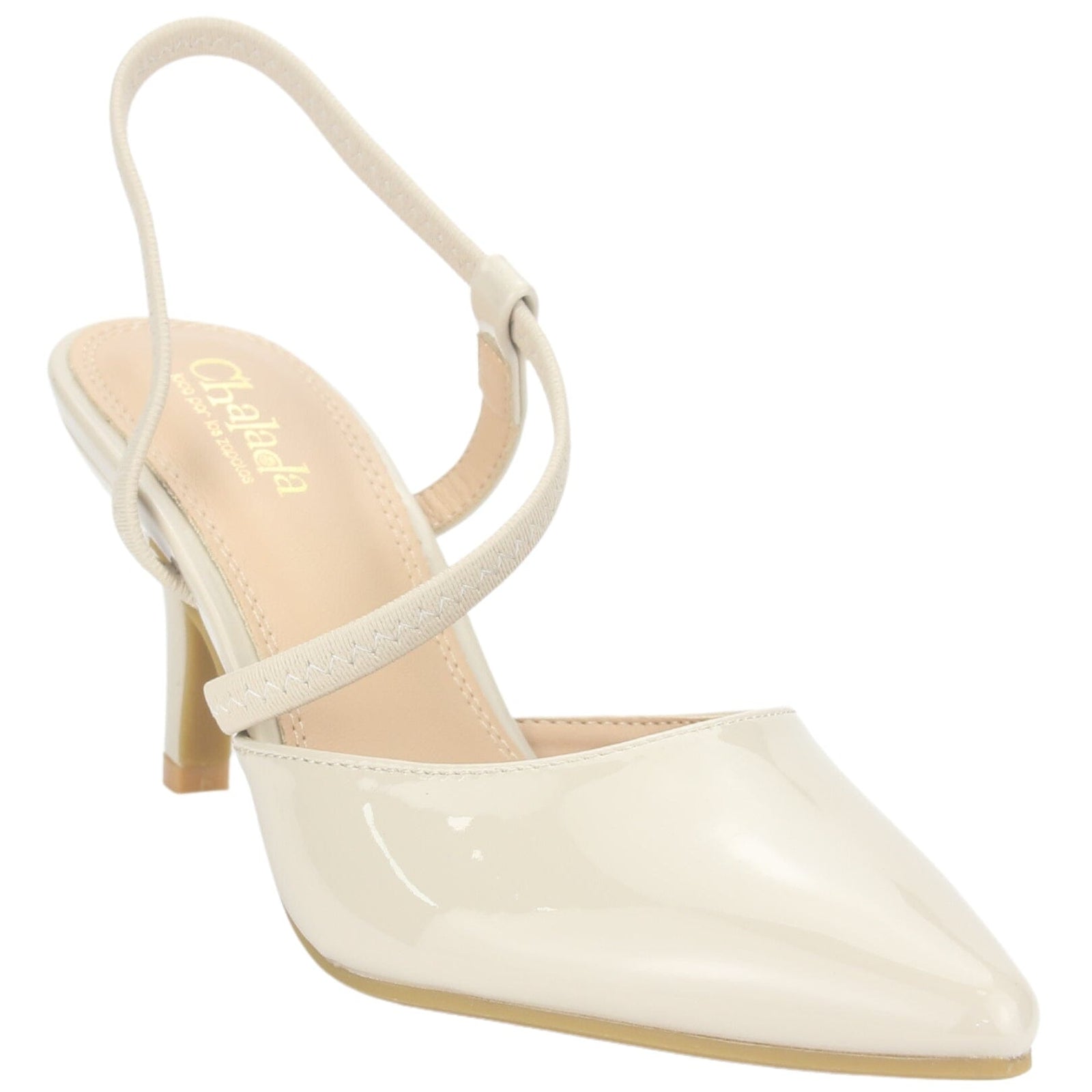 Zapato Chalada Mujer Regent-25 Nude Casual Tacones Altos Chalada 