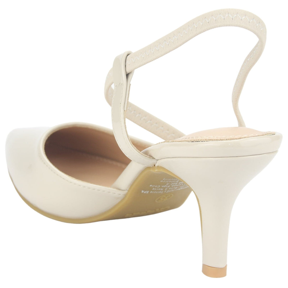 Zapato Chalada Mujer Regent-25 Nude Casual Tacones Altos Chalada 