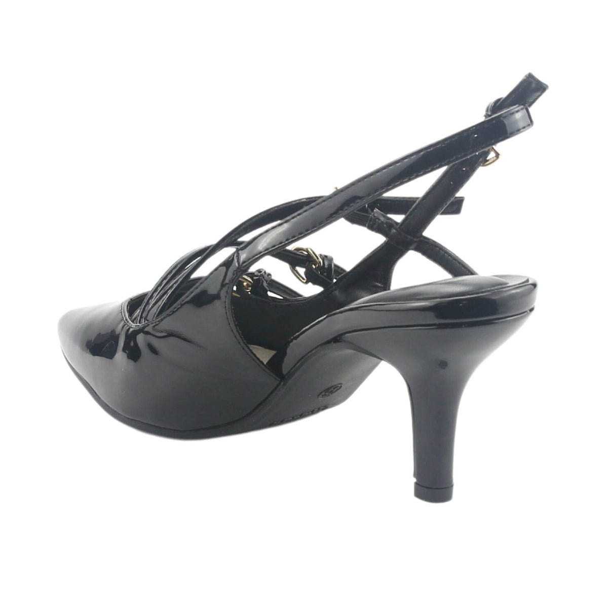 Zapato Chalada Mujer Regent-28 Negro Moda Tacones Bajos Chalada 