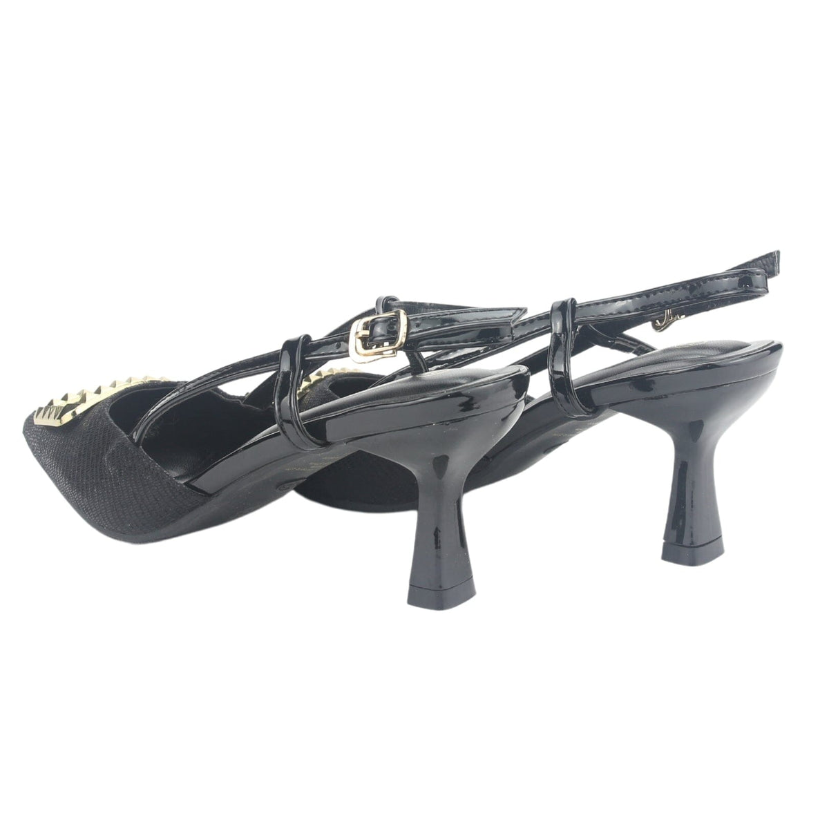 Zapato Chalada Mujer Reggia-1 Negro Moda Tacones Bajos Chalada 