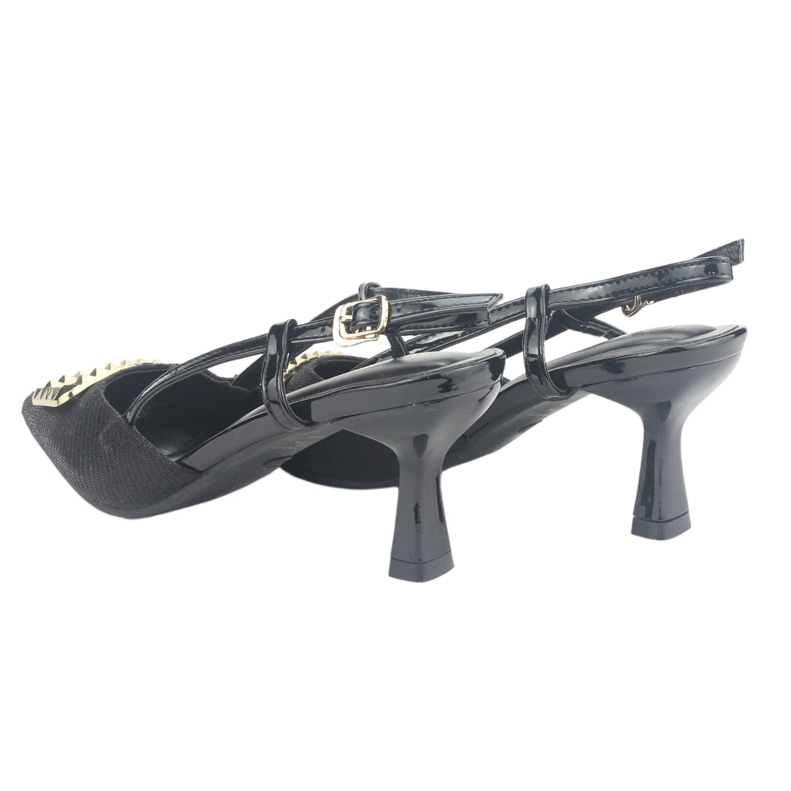 Zapato Chalada Mujer Reggia-1 Negro Moda Tacones Bajos Chalada 