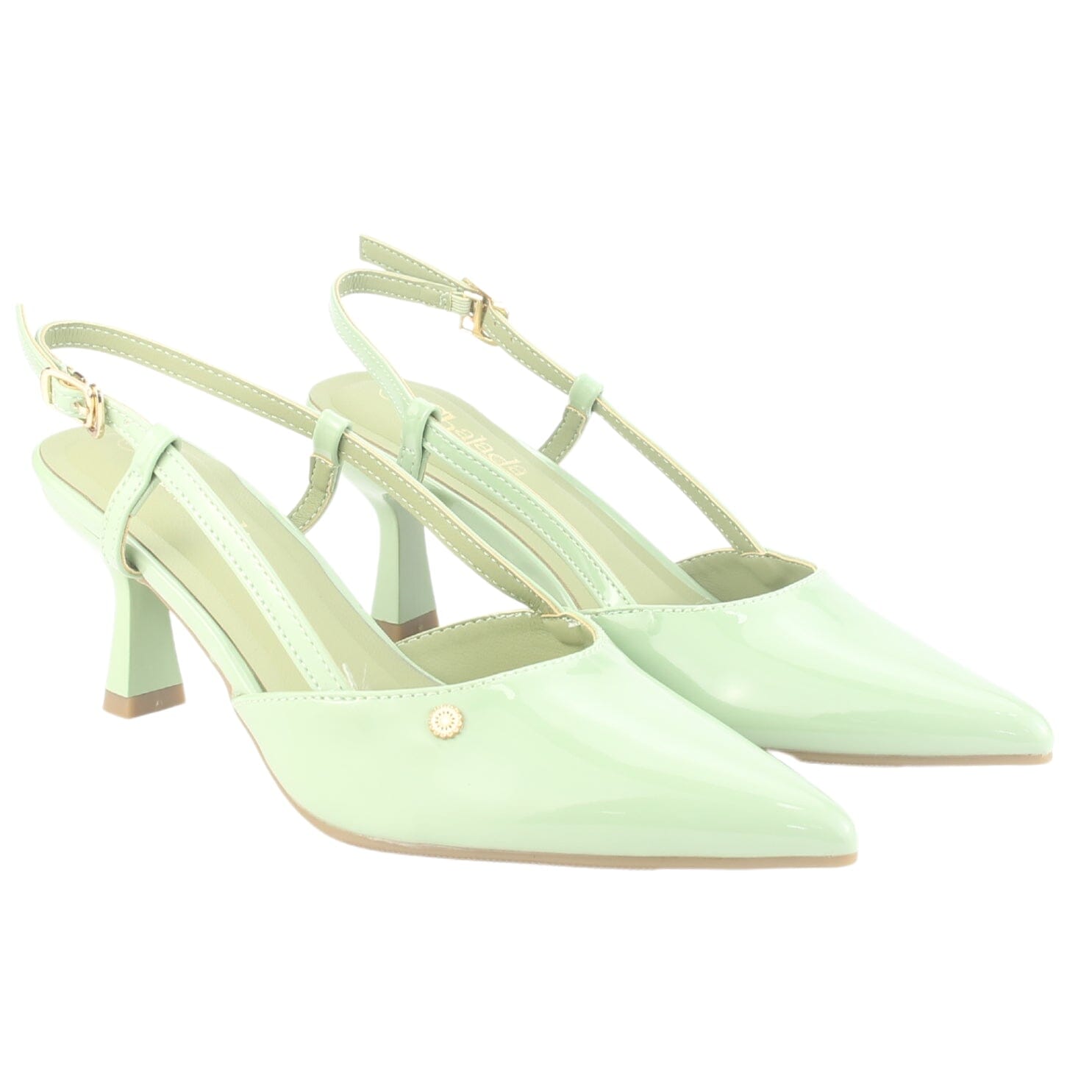Zapato Chalada Mujer Reggia-3 Menta Moda Tacones Altos Chalada 