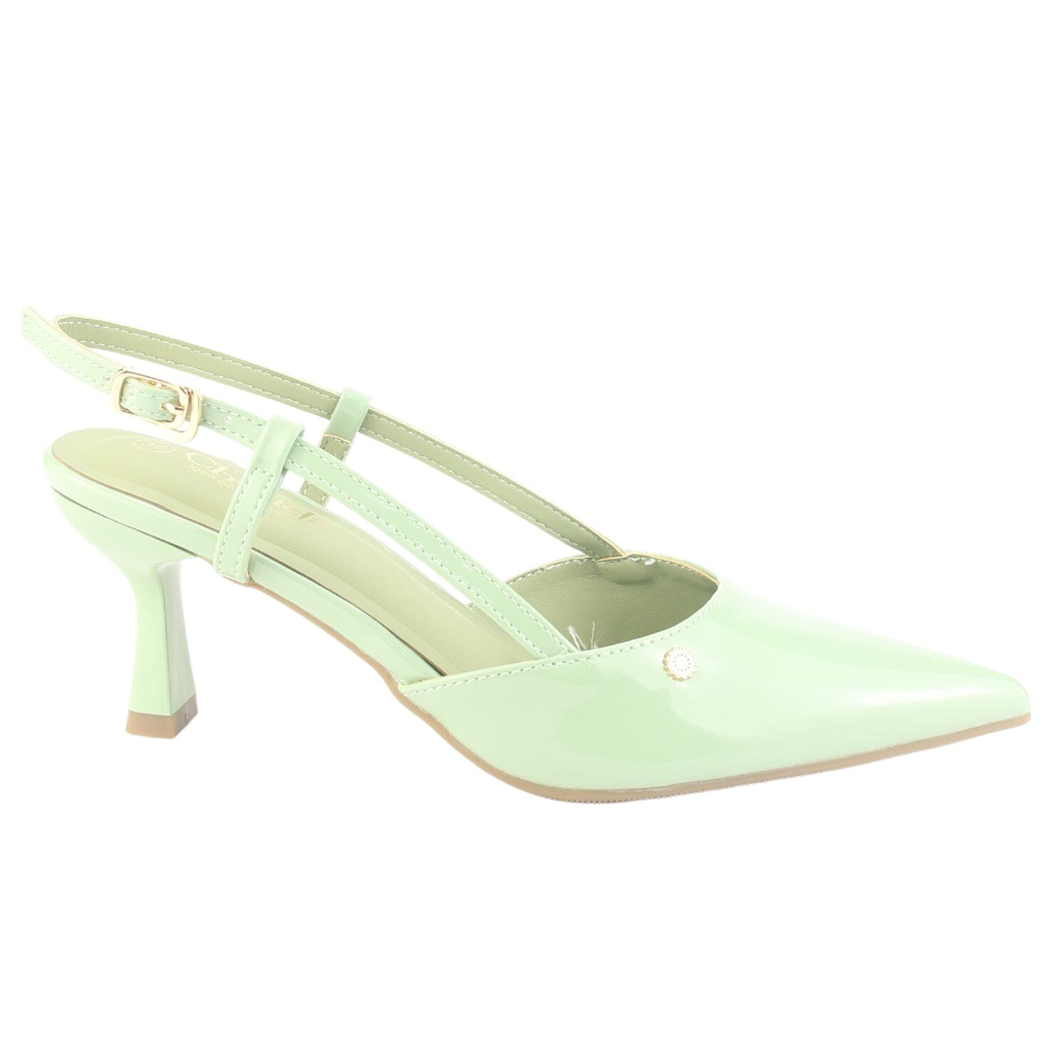 Zapato Chalada Mujer Reggia-3 Menta Moda Tacones Altos Chalada 