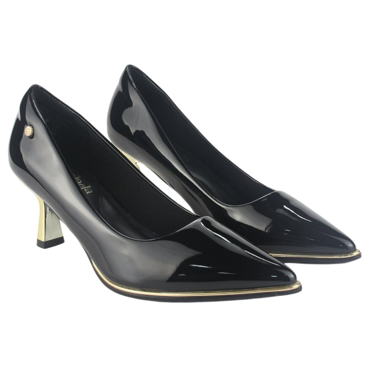 Zapato Chalada Mujer Reggia-6 Negro Casual Tacones Altos Chalada 