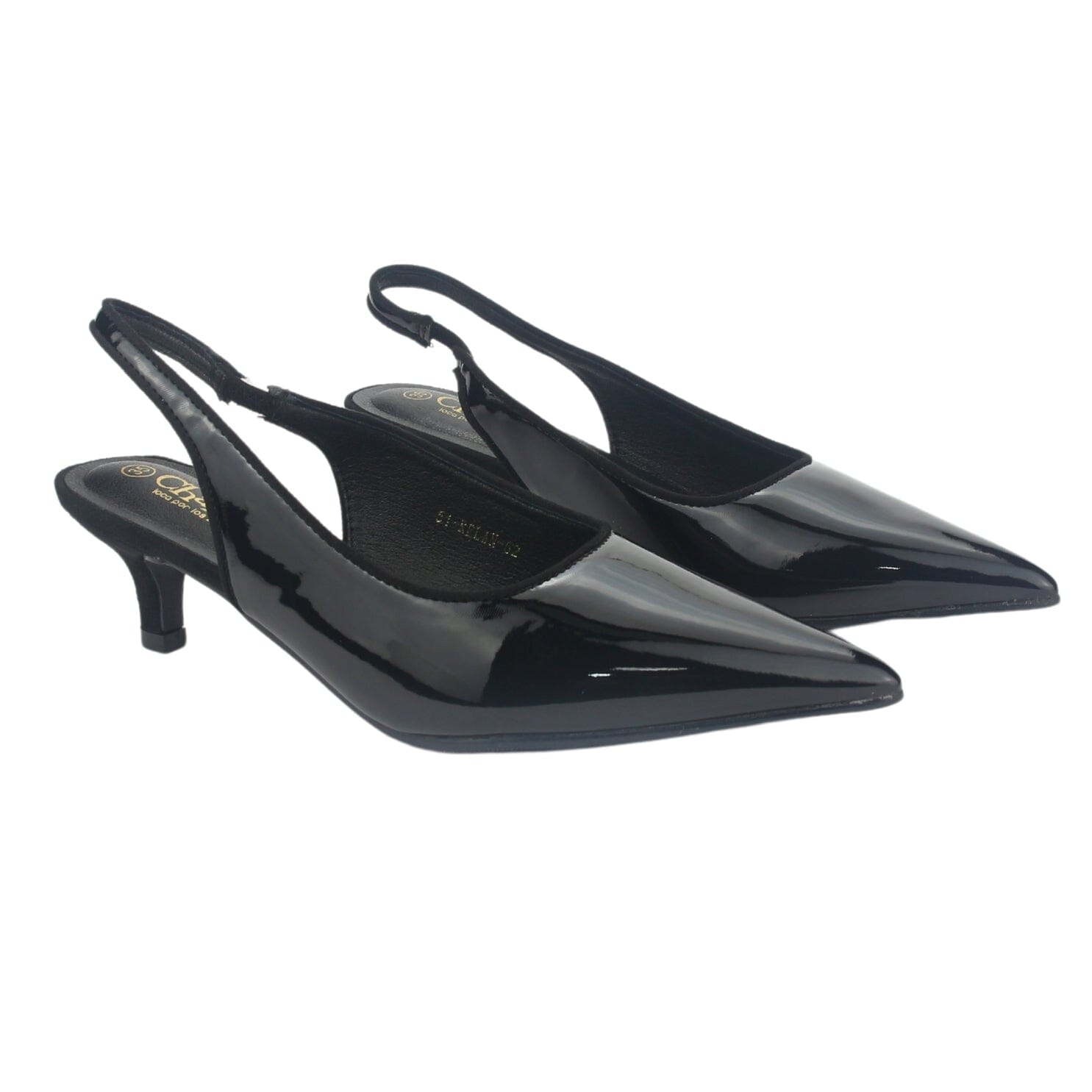 Zapato Chalada Mujer Relan-52 Negro Casual Tacones Altos Chalada 