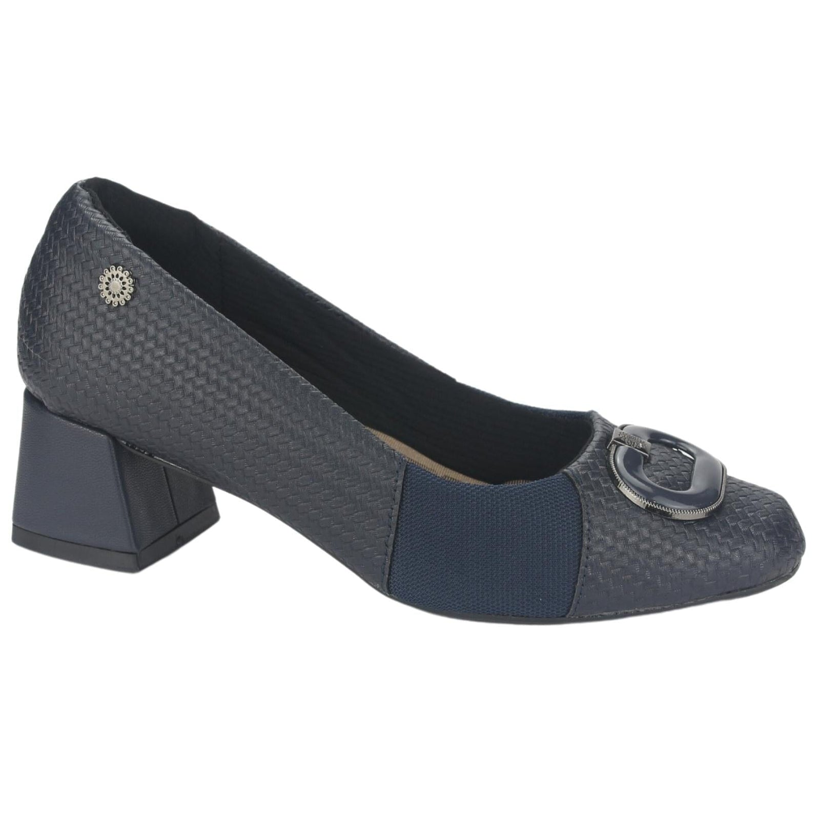 Zapato Chalada Mujer Rupia-1 Azul Marino Casual Tacones Bajos Chalada 