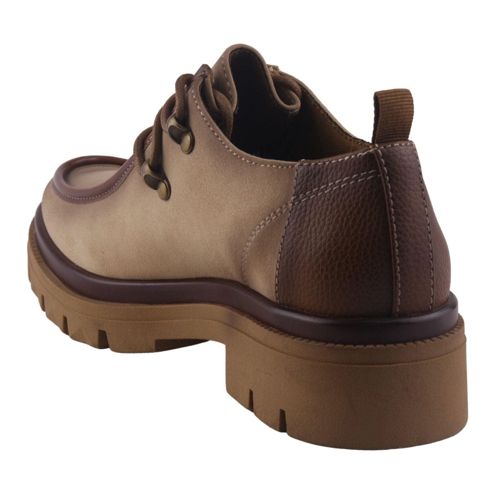 Zapato Chalada Mujer Selina-1 Beige Casual Botines Taco Chalada 