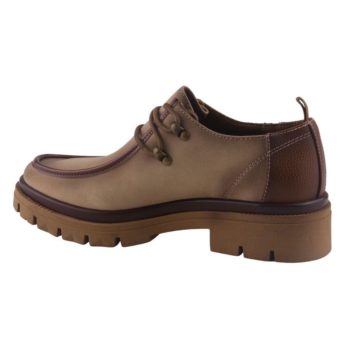 Zapato Chalada Mujer Selina-1 Beige Casual Botines Taco Chalada 