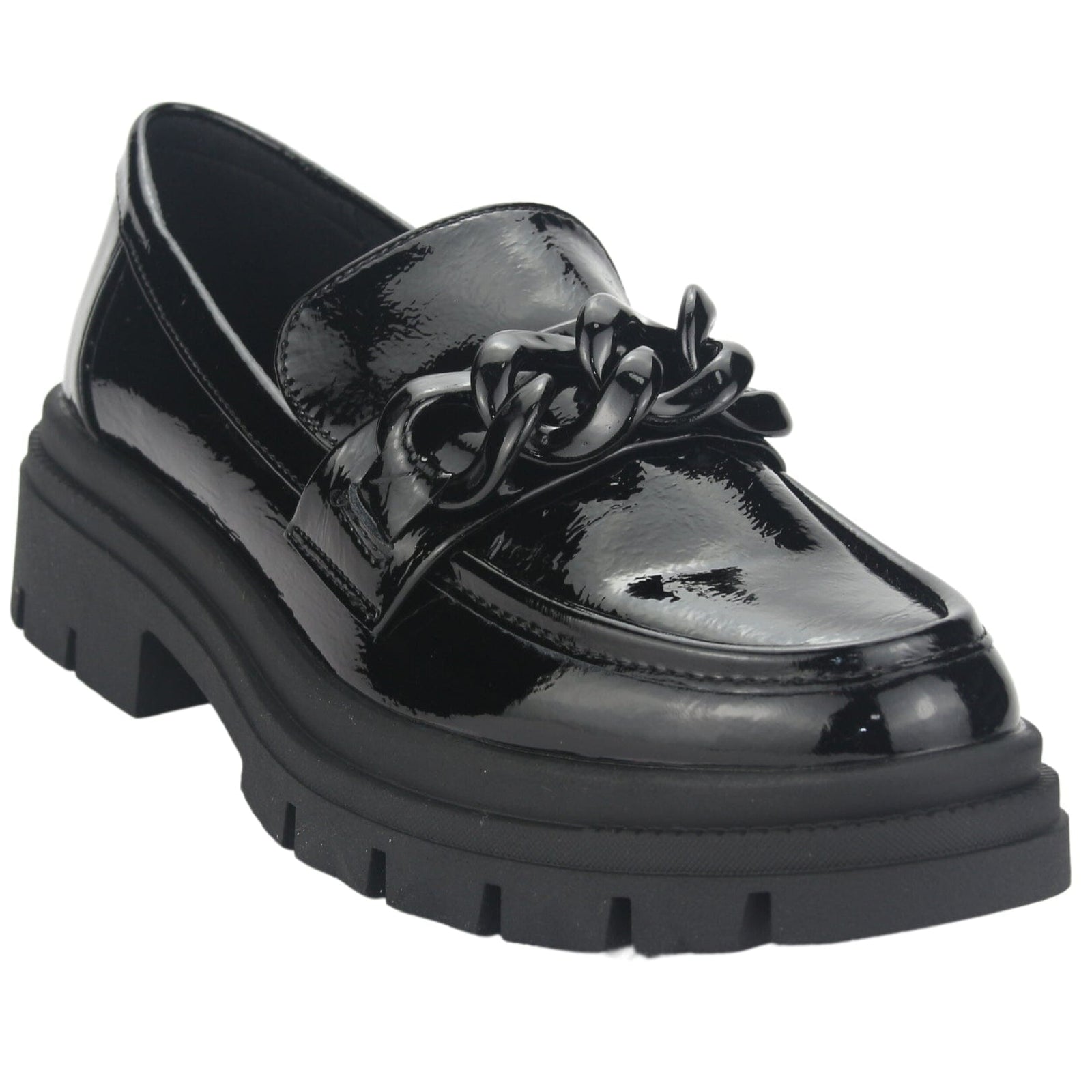 Zapato Chalada Mujer Selina-5 Negro Casual Mocasines Plataforma Chalada 