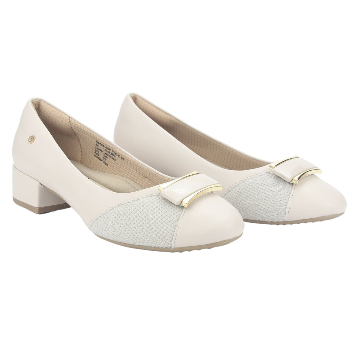Zapato Chalada Mujer Sore-1 Beige Casual Tacones Bajos Chalada 