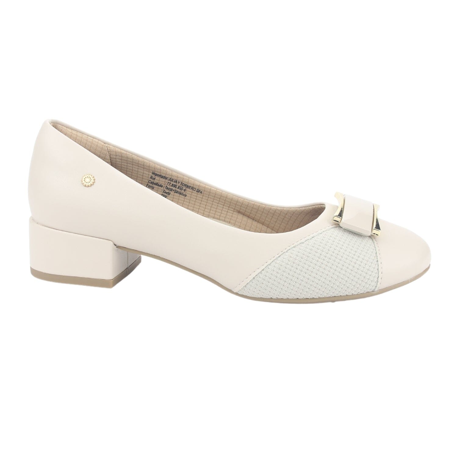 Zapato Chalada Mujer Sore-1 Beige Casual Tacones Bajos Chalada 