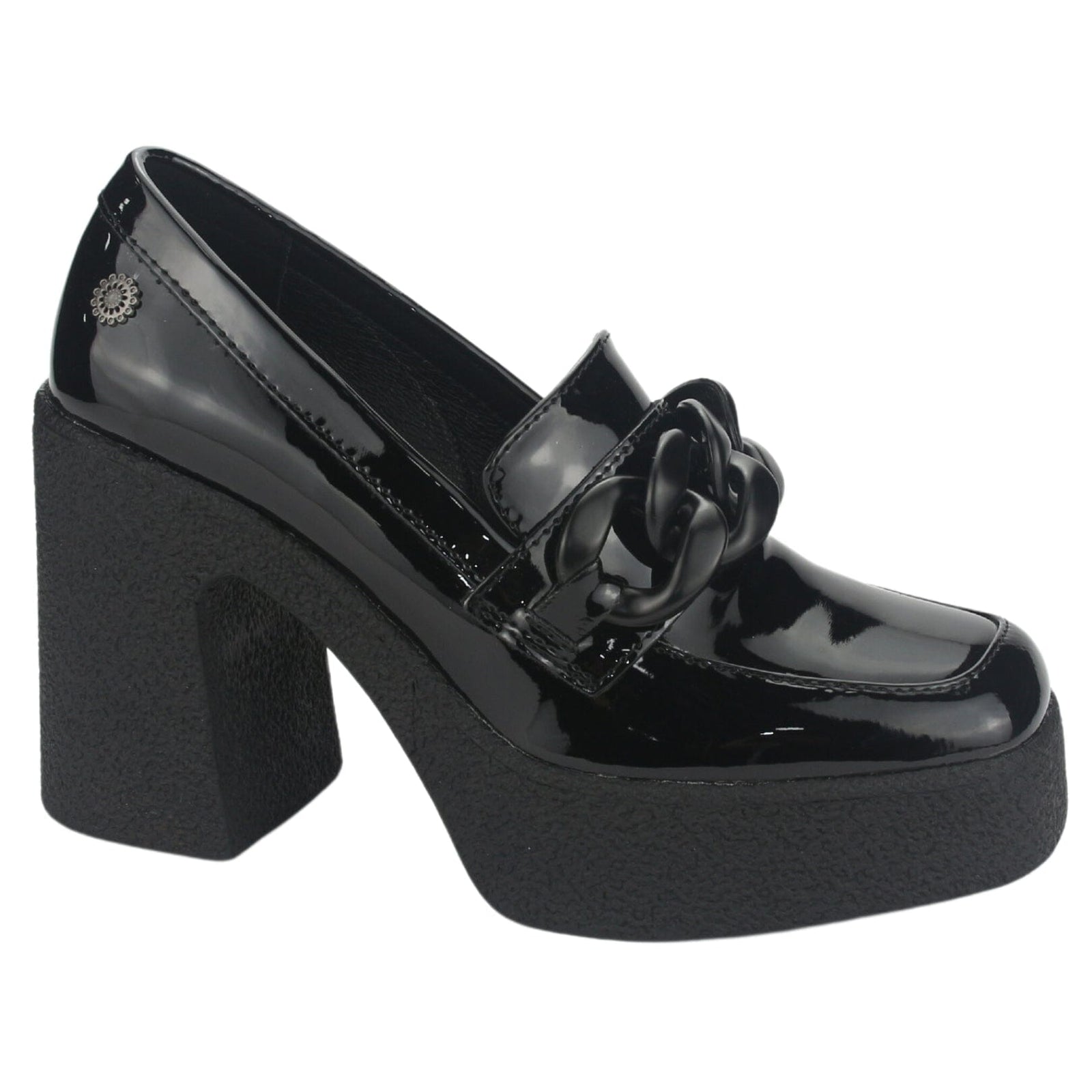 Zapato Chalada Mujer Tumbes-2 Negro Plataforma Zapatos Taco Chalada 
