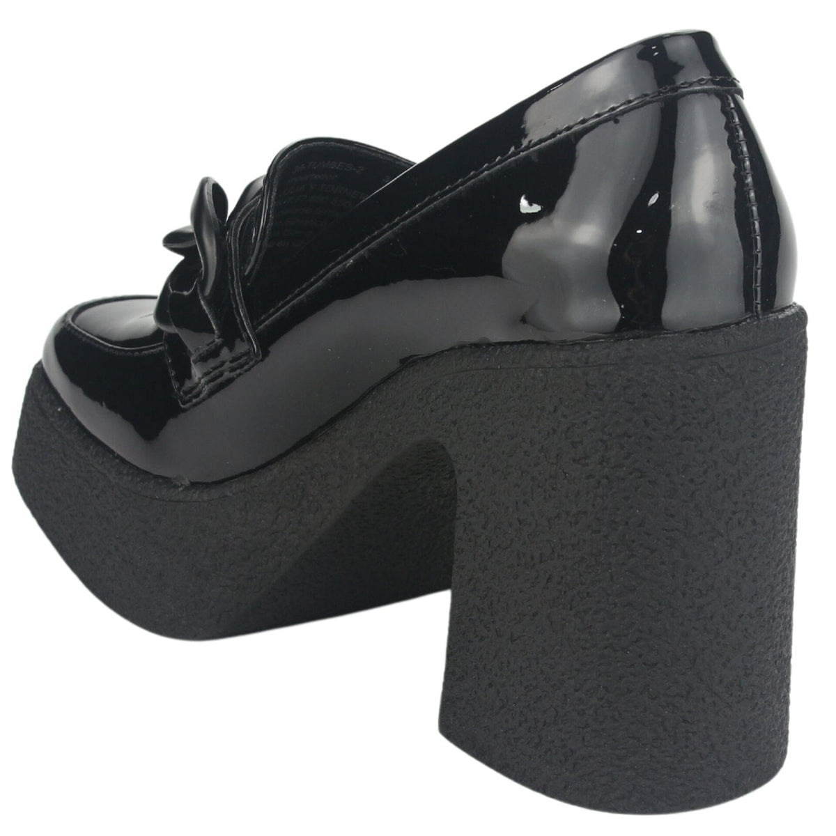 Zapato Chalada Mujer Tumbes-2 Negro Plataforma Zapatos Taco Chalada 