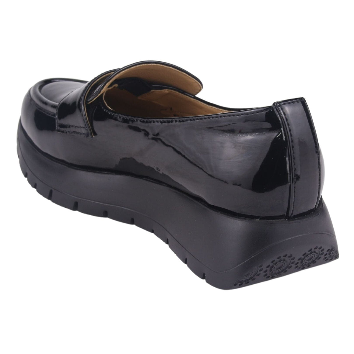 Zapato Chalada Mujer Wonder-3 Negro Plataforma Mocasines Plataforma Chalada 