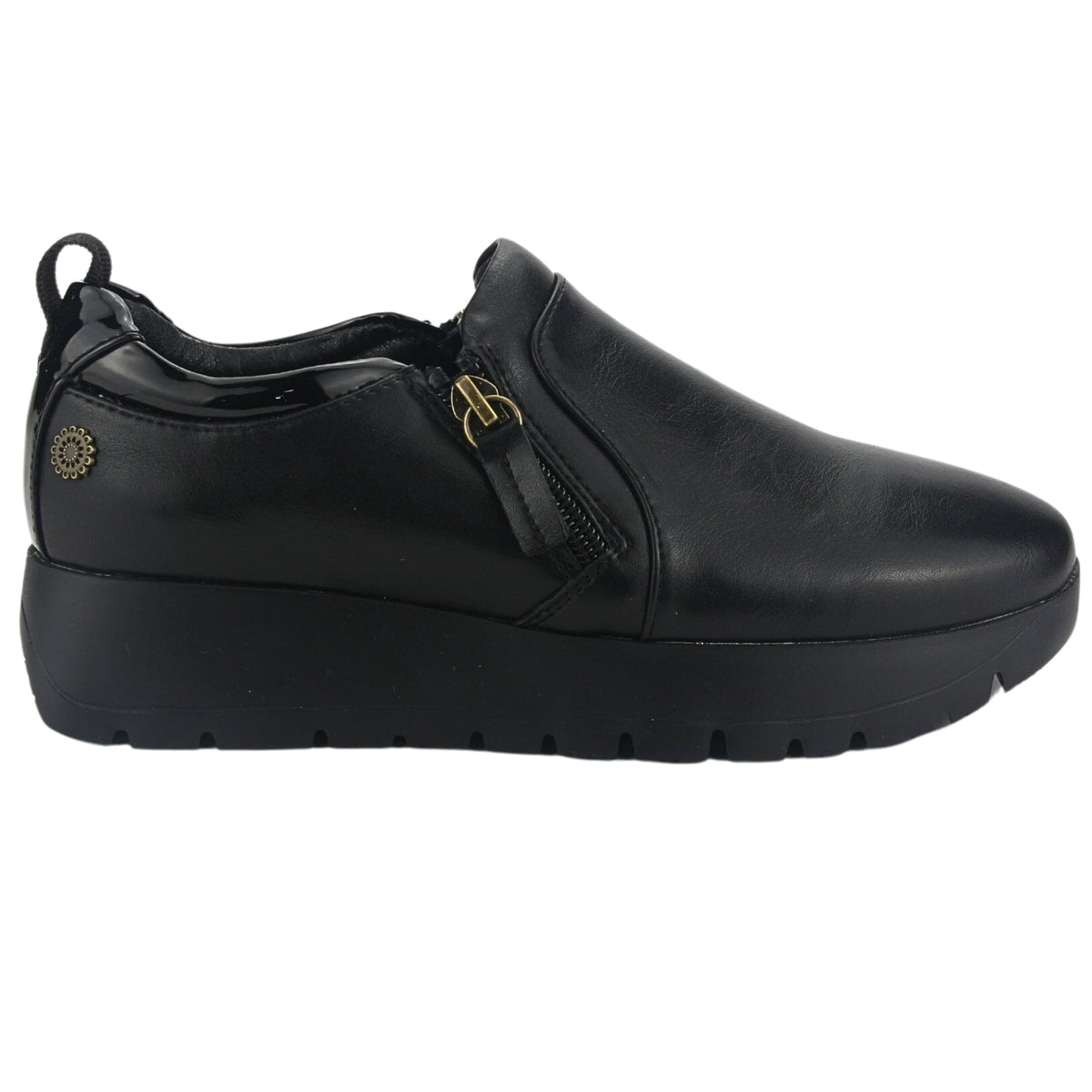 Zapato Chalada Mujer Wonder-6 Negro Casual Mocasines Plataforma Chalada 