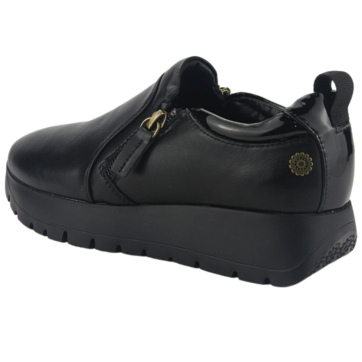 Zapato Chalada Mujer Wonder-6 Negro Casual Mocasines Plataforma Chalada 