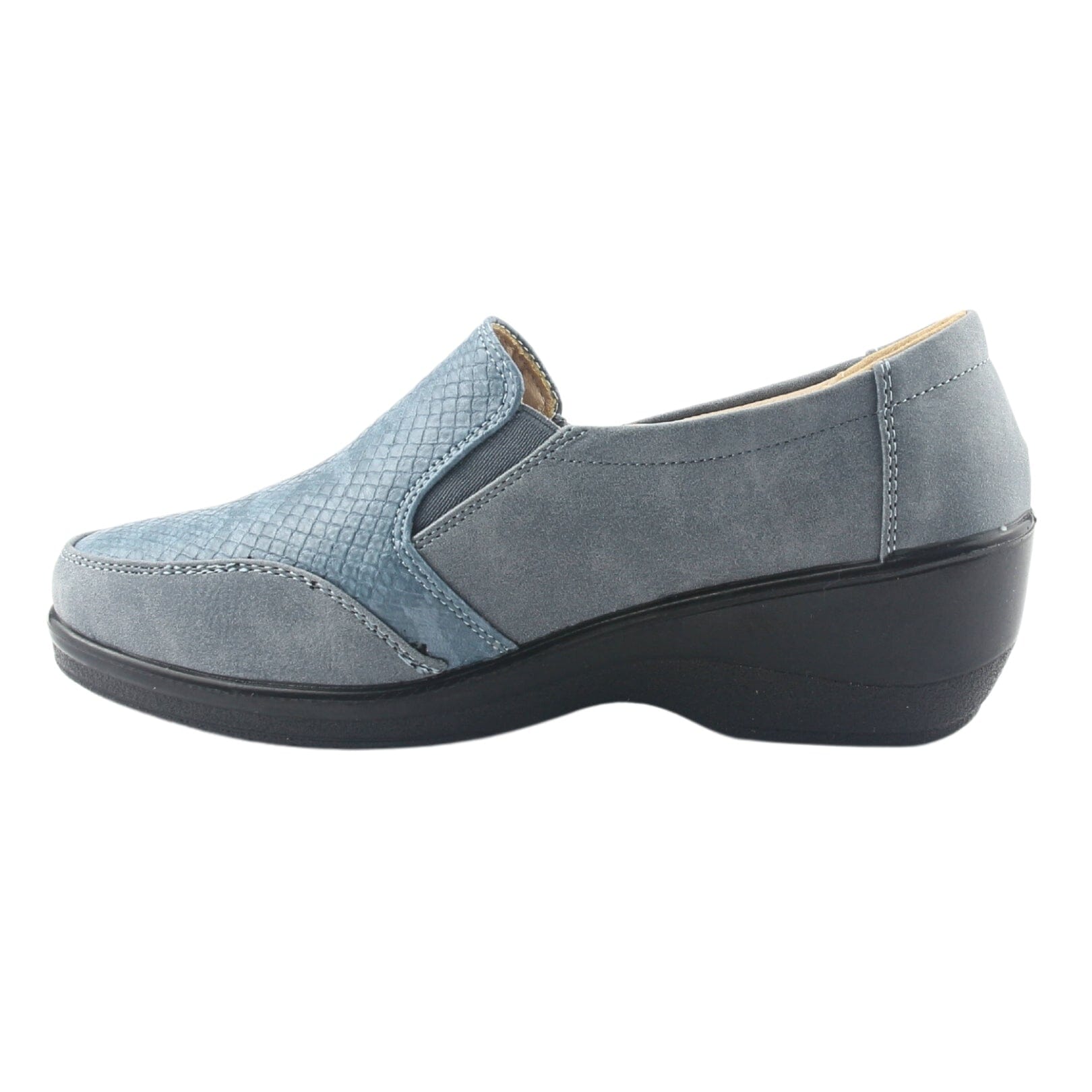 Zapato Chalada Mujer Zlat-2 Azul Casual Zapatos Taco Chalada 