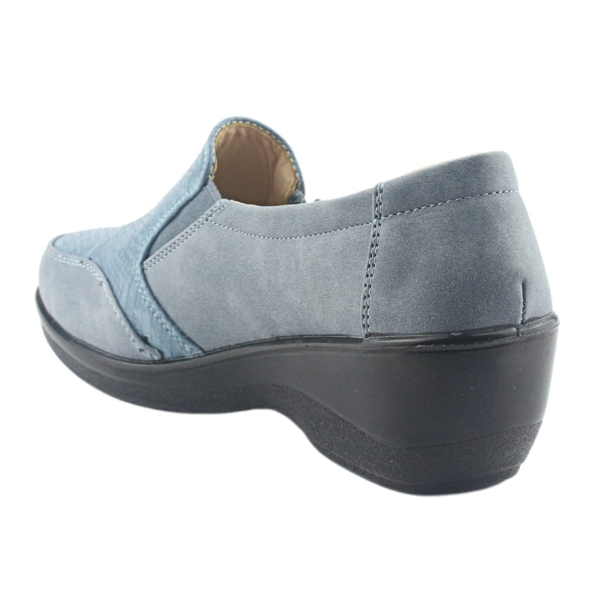 Zapato Chalada Mujer Zlat-2 Azul Casual Zapatos Taco Chalada 