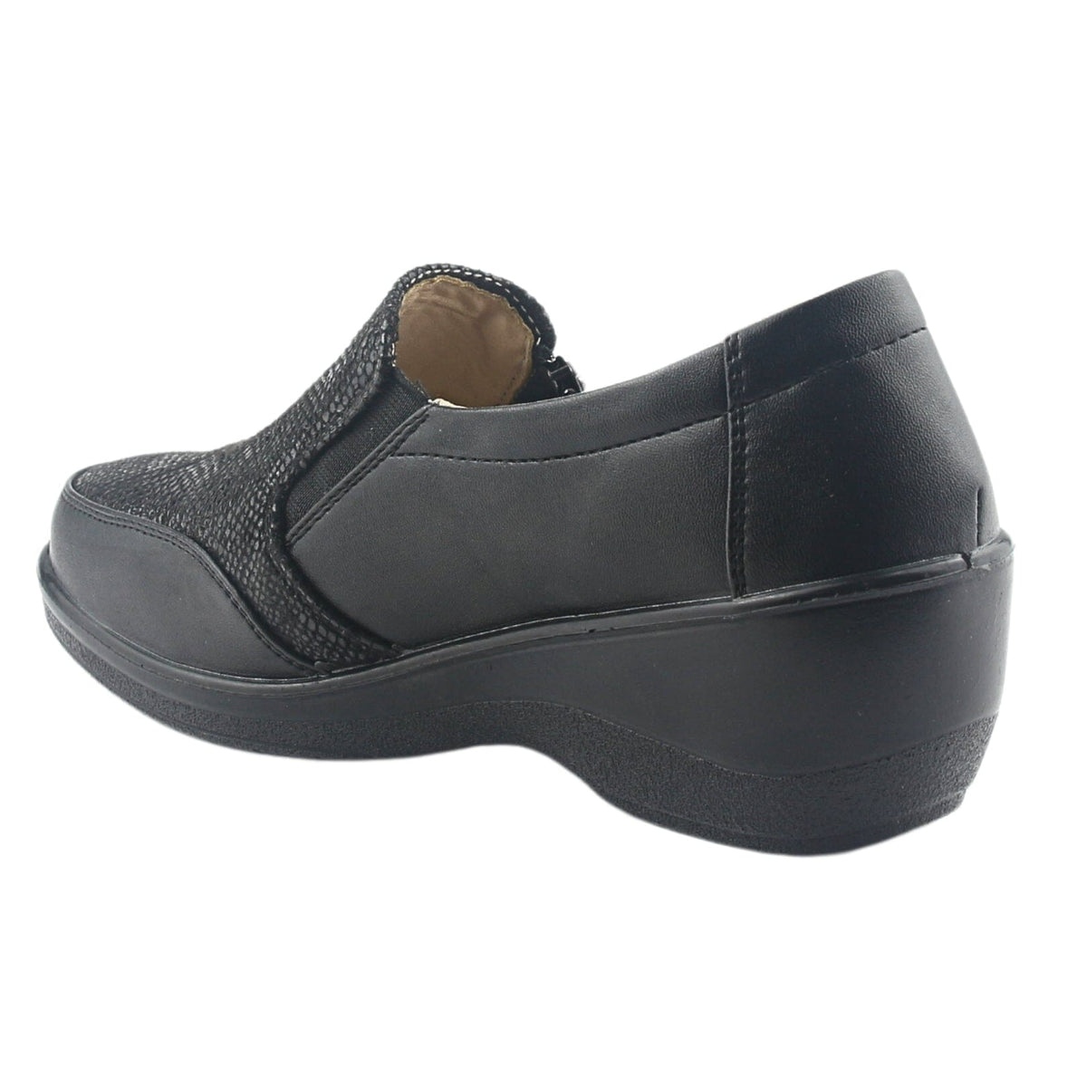 Zapato Chalada Mujer Zlat-2 Negro Casual Zapatos Taco Chalada 