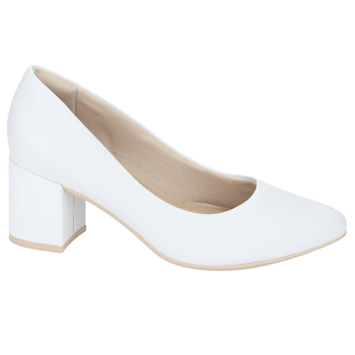 Zapato Comfortflex Mujer 2354401 Blanco Casual Tacones Altos Comfortflex 