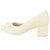 Zapato Comfortflex Mujer 2354403 Beige Casual Tacones Altos Comfortflex 