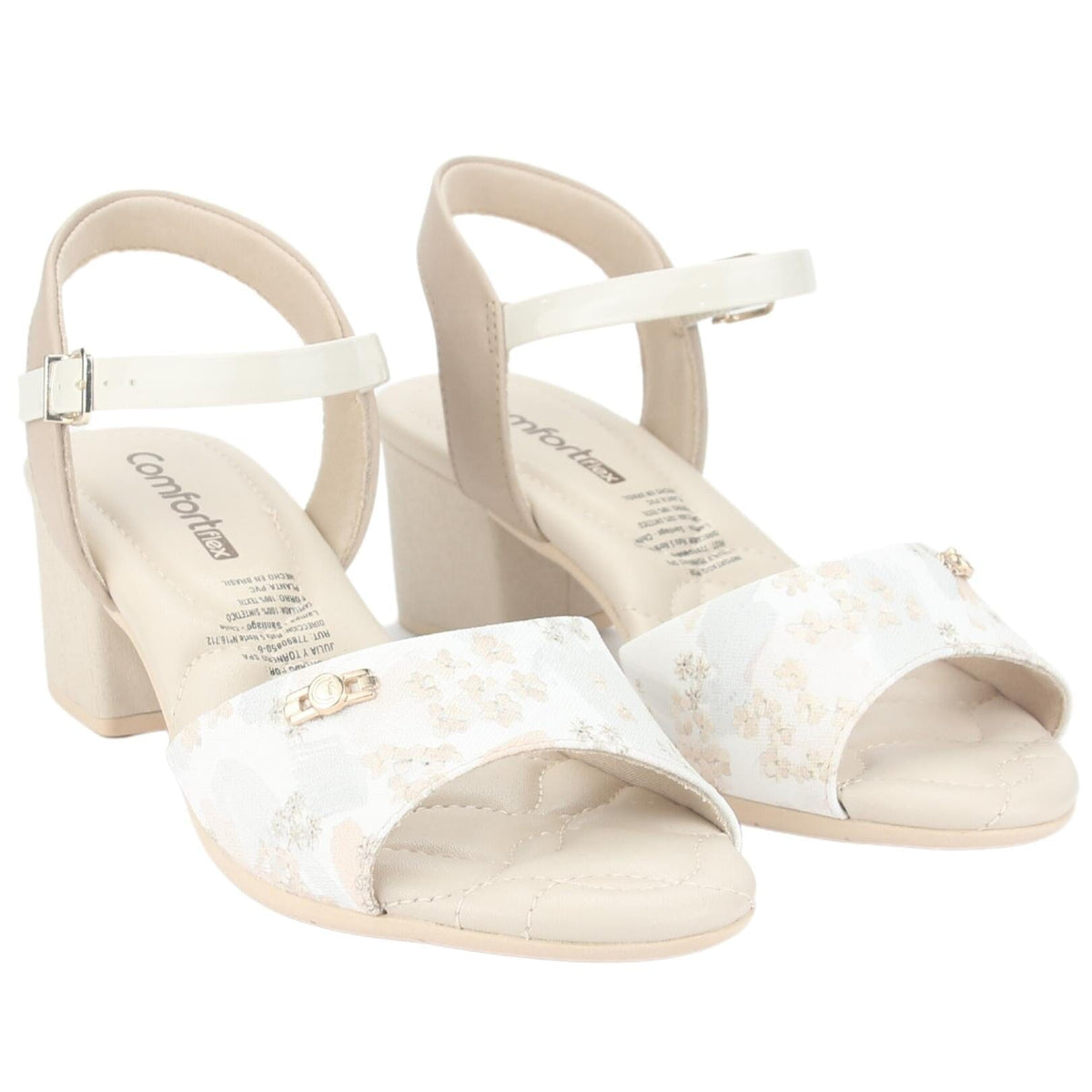 Zapato Comfortflex Mujer 2357402 Beige Casual Sandalias Comfortflex 