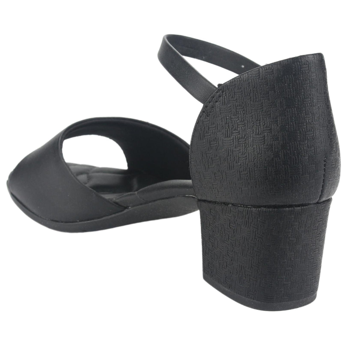 Zapato Comfortflex Mujer 2357405 Negro Casual Sandalias Taco Comfortflex 