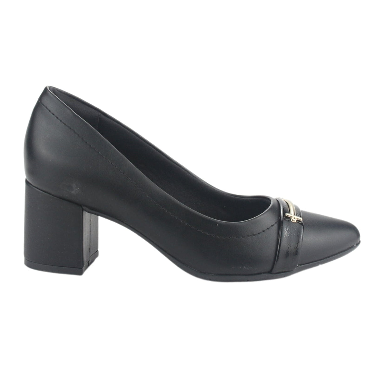 Zapato Comfortflex Mujer 2454322 Negro Casual Tacones Altos Comfortflex 