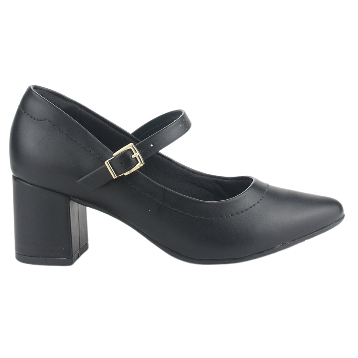 Zapato Comfortflex Mujer 2454323 Negro Casual Tacones Altos Comfortflex 