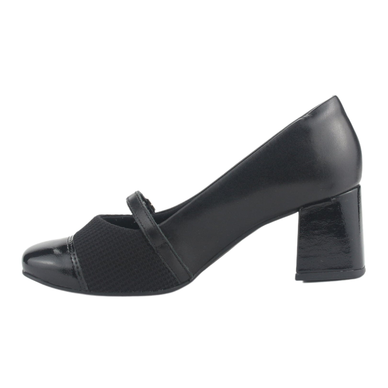 Zapato Comfortflex Mujer 2475303 Negro Casual Tacones Altos Comfortflex 