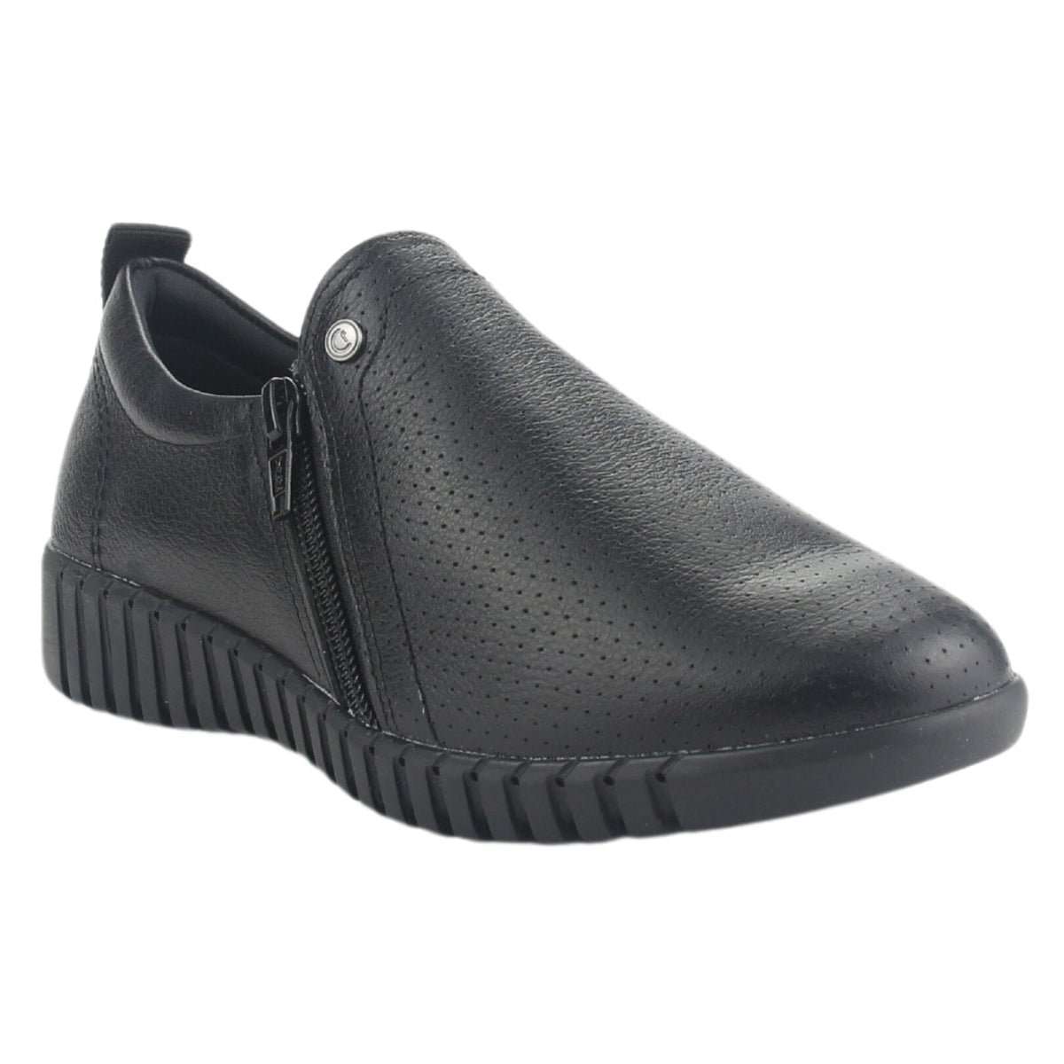 Zapato Comfortflex Mujer 2476304 Negro Casual Mocasines Planos Comfortflex 