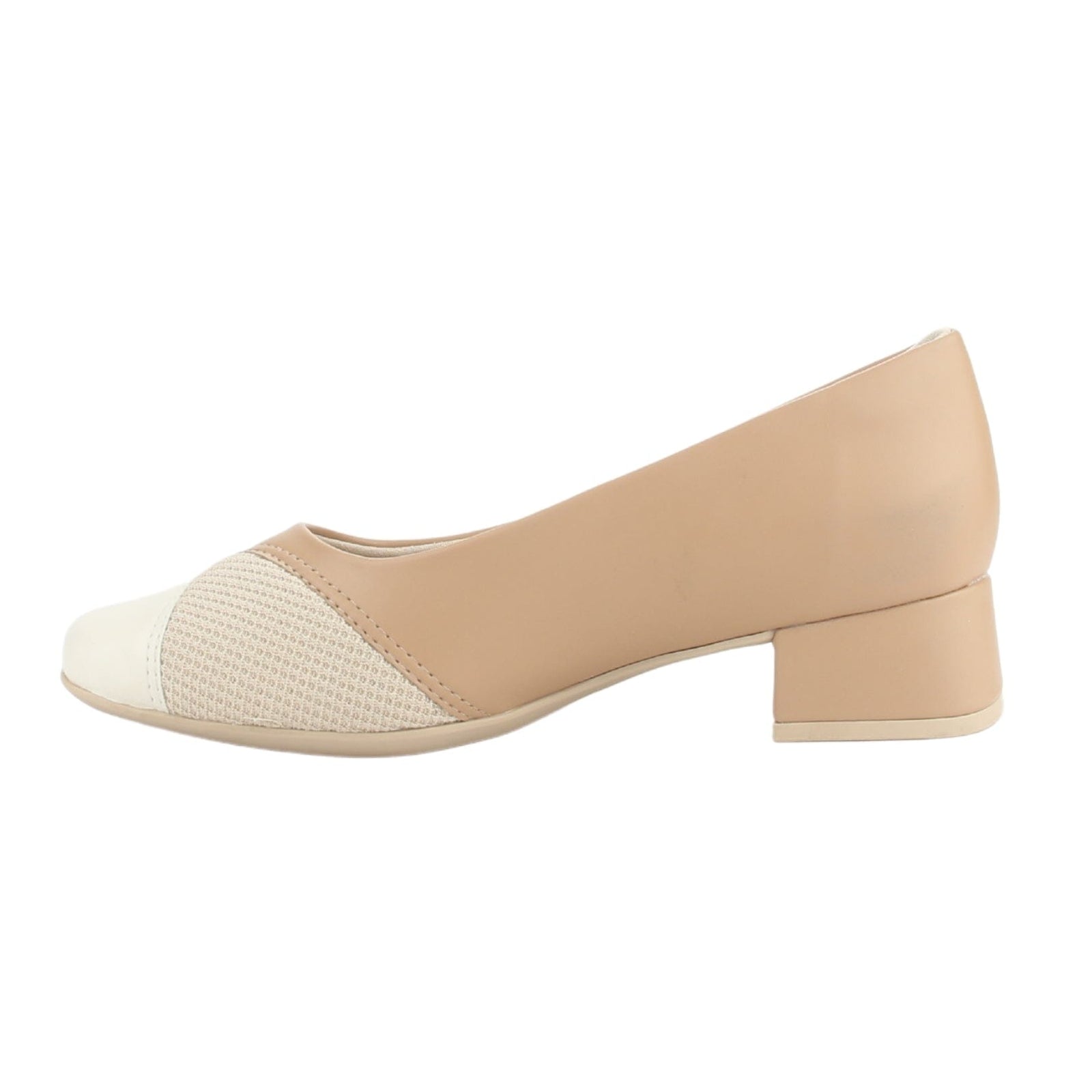 Zapato Comfortflex Mujer 2495302 Café Casual Tacones Bajos Comfortflex 