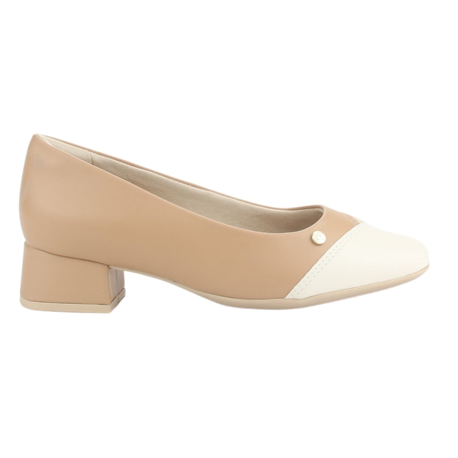 Zapato Comfortflex Mujer 2495302 Café Casual Tacones Bajos Comfortflex 