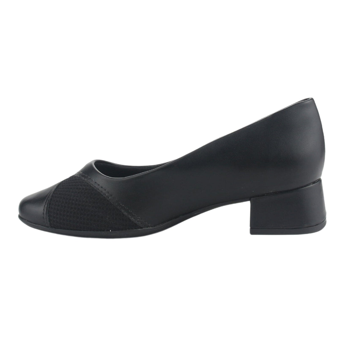 Zapato Comfortflex Mujer 2495302 Negro Casual Tacones Bajos Comfortflex 