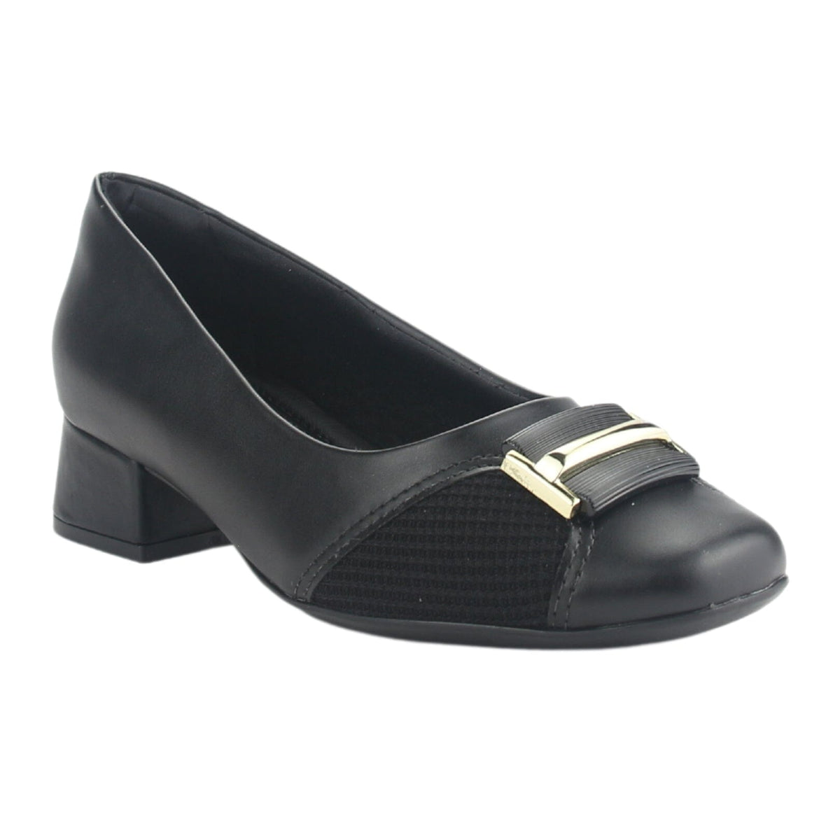Zapato Comfortflex Mujer 2495303 Negro Casual Tacones Bajos Comfortflex 