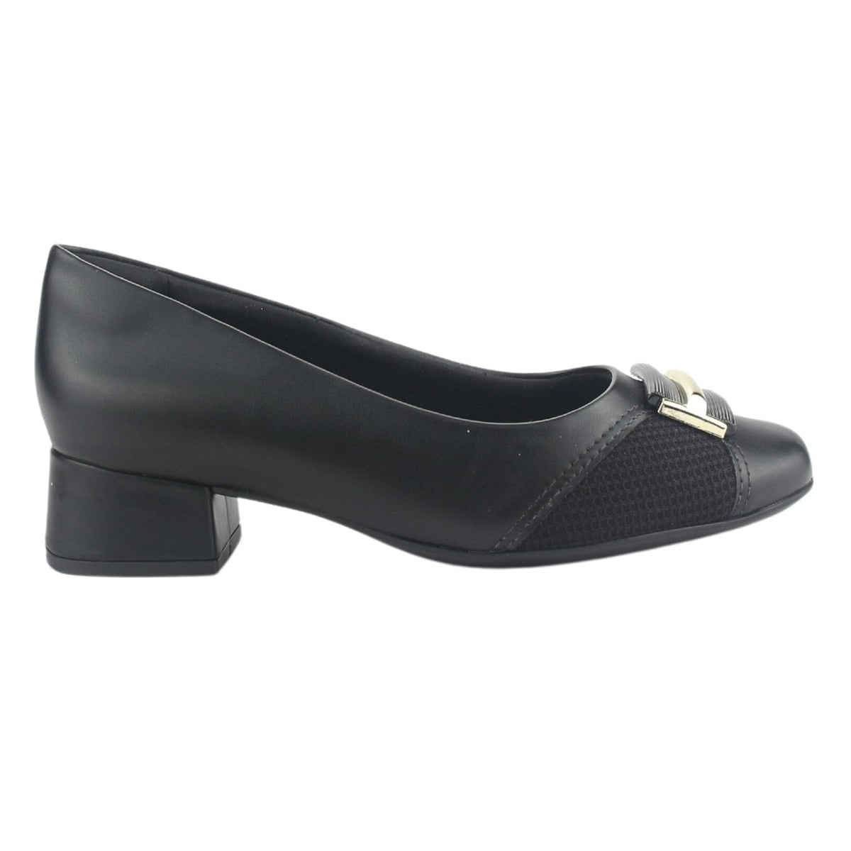 Zapato Comfortflex Mujer 2495303 Negro Casual Tacones Bajos Comfortflex 