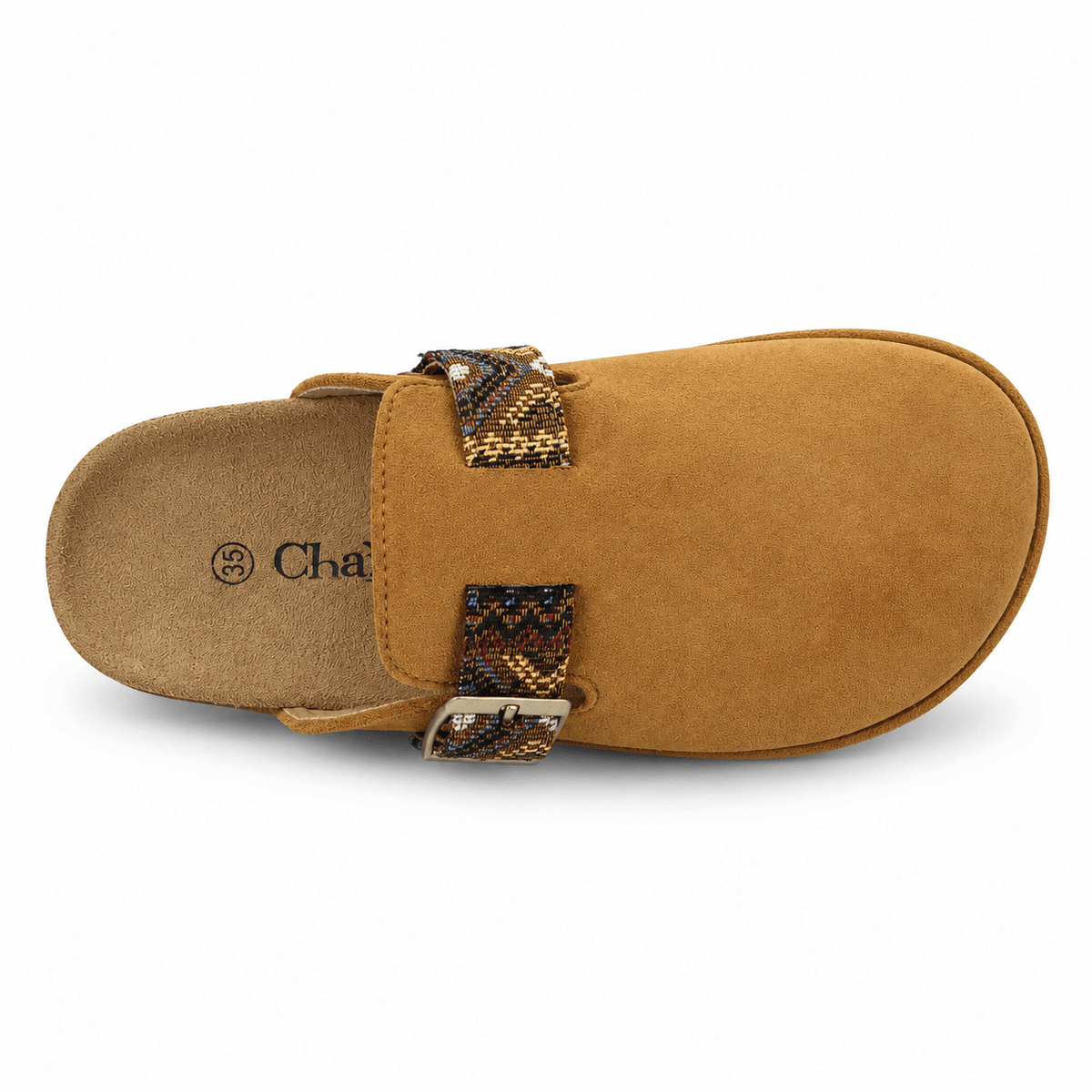 Zapato de mujer Camel Casual Chalada Risco-3 Tacones Bajos Chalada 