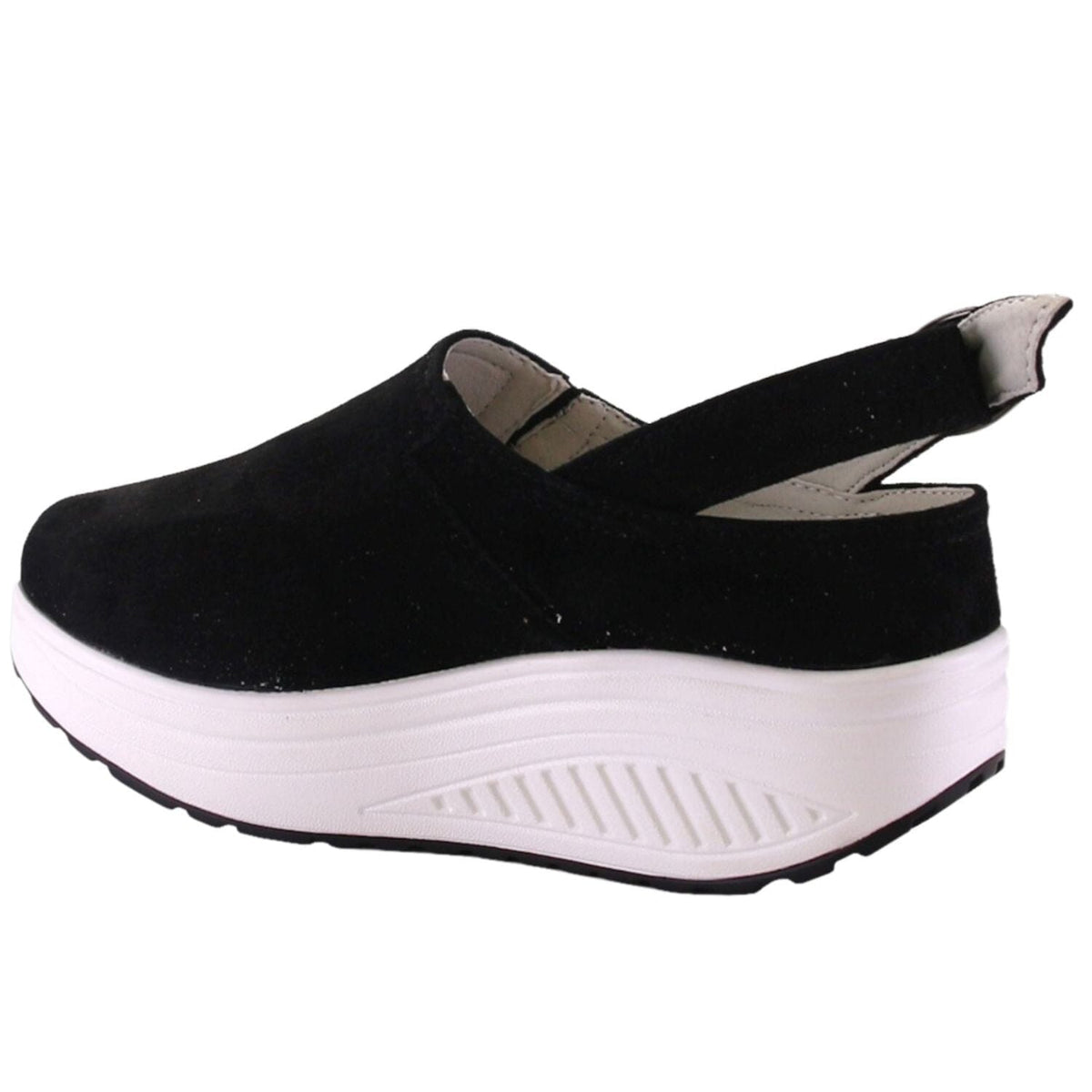 Zapato Funway Mujer Tija-9 Negro Plataforma Zapatos Funway 