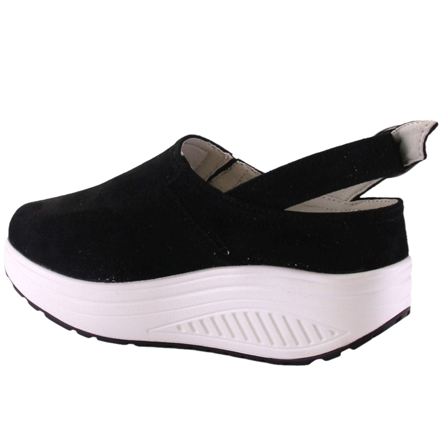 Zapato Funway Mujer Tija-9 Negro Plataforma Zapatos Funway 